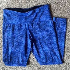 Blue Medium Leggings Tuff Athletics